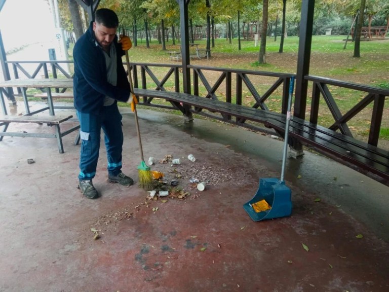 Dilovası’nda Tavşancıl Sahil Parkı temizliği!