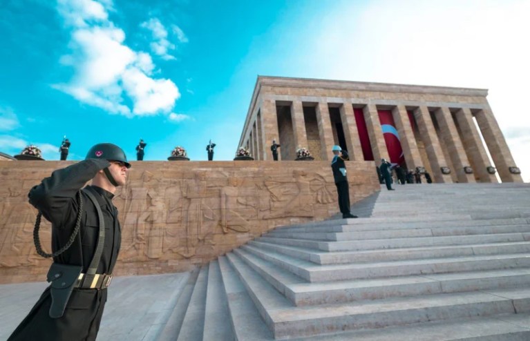 Anıtkabir’de 10 Kasım’da Ziyaretçi Rekoru!