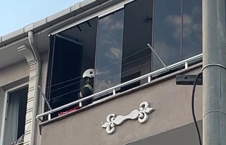 Körfez’de Mutfak Yangını Paniğe Yol Açtı!