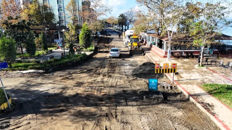 Gölcük Halıdere Sahil Caddesi’nde kapsamlı yenileme!