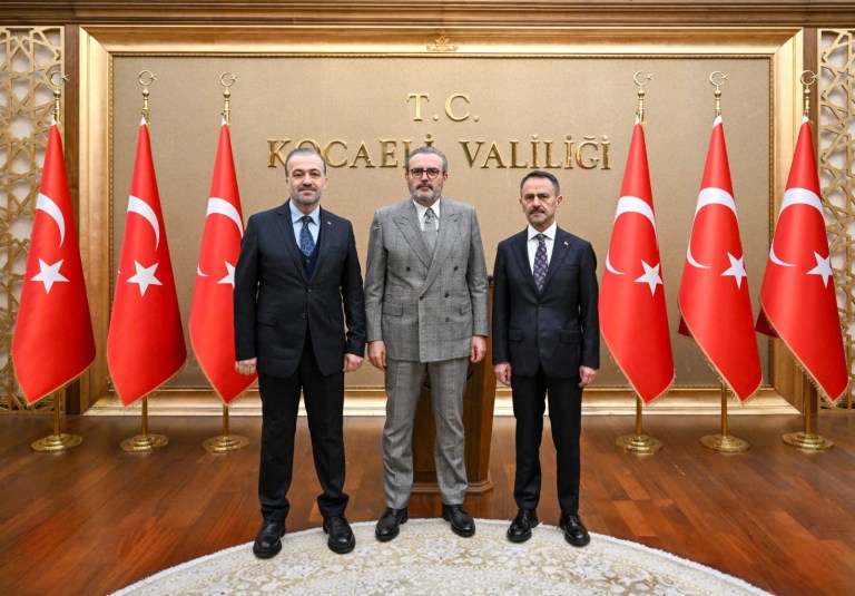 Mahir Ünal’dan Vali İlhami Aktaş’a Ziyaret