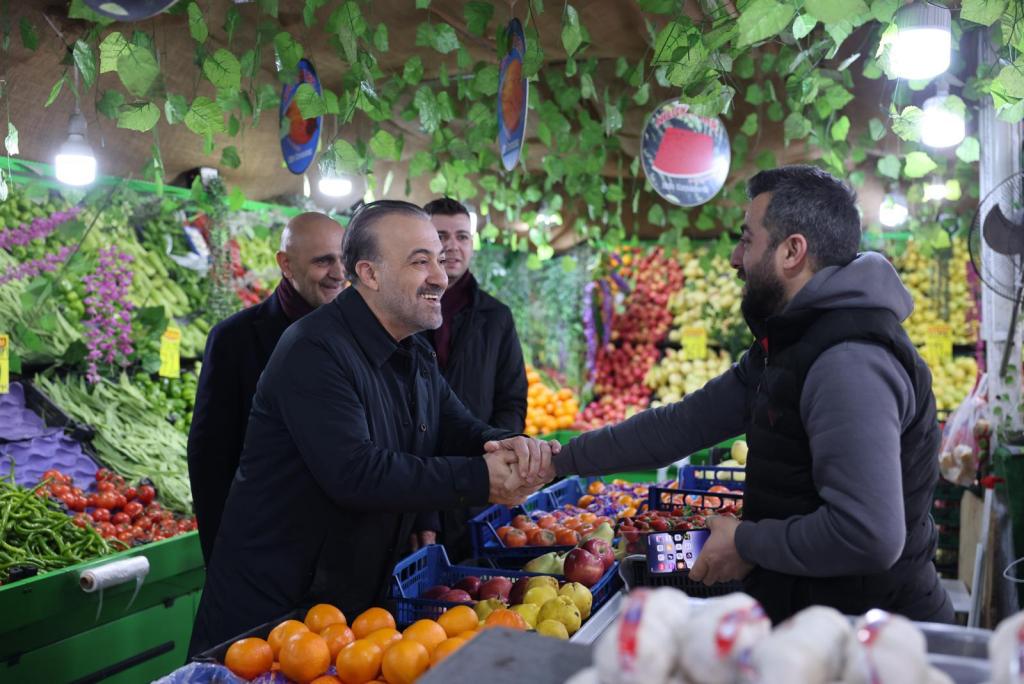 AK Parti İl Başkanı Talus Çayırova’da Esnafla Buluştu