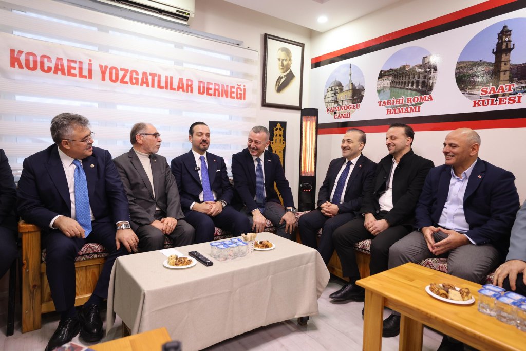 AK Parti’den Kocaeli Yozgatlılar Derneği’ne anlamlı ziyaret