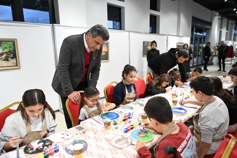 Kartepe’de Yarıyıl Tatili Sanatla Renklendi