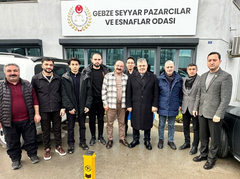 Veysel Tipioğlu’ndan Gebze’de Pazarcılara Ziyaret