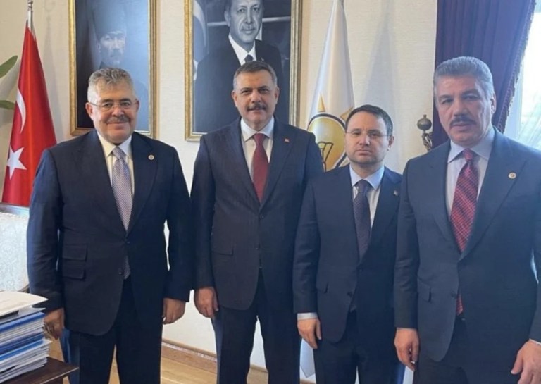 Veysel Tipioğlu’ndan yeni bakanlara TBMM’de ziyaret