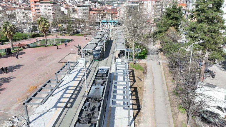 Akçaray tramvay hattında kapasite artışı: Tek seferde 600 yolcu