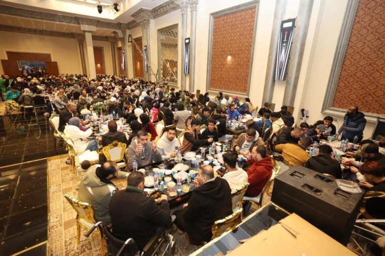 Başkan Büyükakın’dan Kahire’de Gazzeli Ailelerle İftar