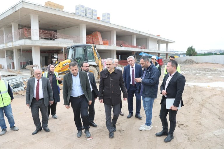 Çayırova Spor Lisesi inşaatı hızla yükseliyor