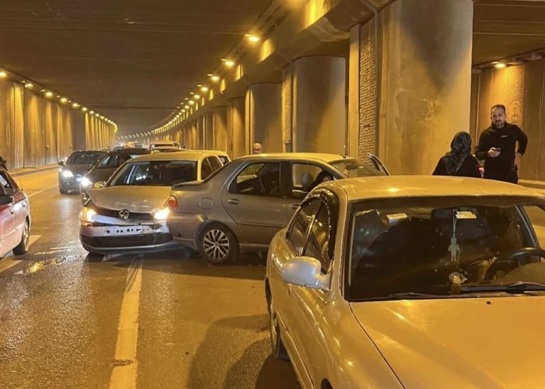 Orduevi Tüneli’nde Zincirleme Kaza: Trafik Kilitlendi!