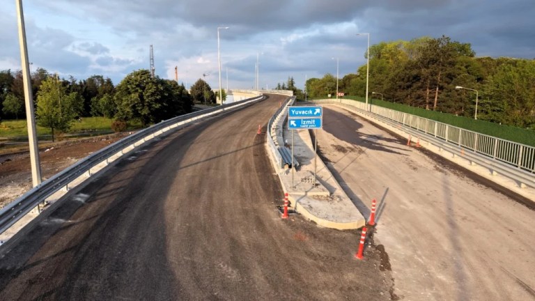 Başiskele’de yeni bağlantı yolu açıldı!