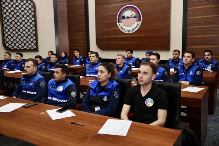 Körfez Zabıtası’na etik eğitimi verildi