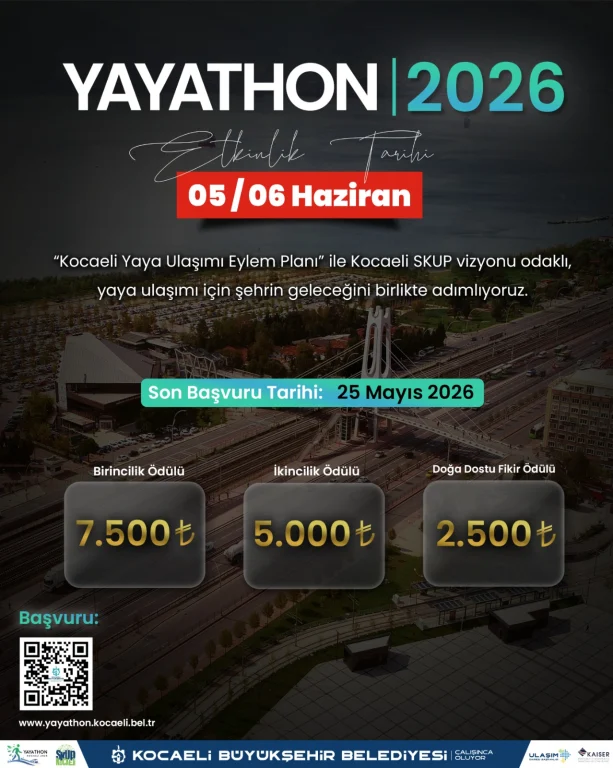 Kocaeli’de ‘Yayathon’ ile yaya çözümleri